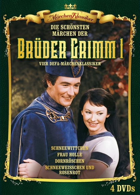 Die schönsten Märchen der Brüder Grimm Box 1, 4 DVDs