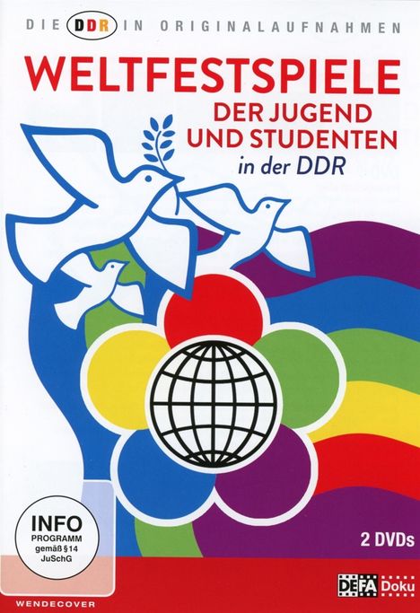 Die DDR in Originalaufnahmen: Weltfestspiele der Jugend und Studenten, 2 DVDs
