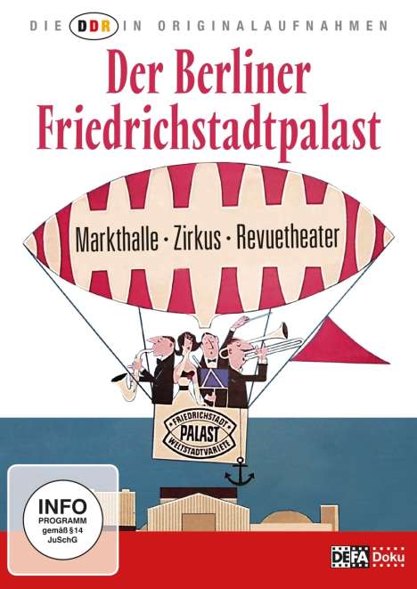 Die DDR in Originalaufnahmen: Der Berliner Friedrichspalast, DVD