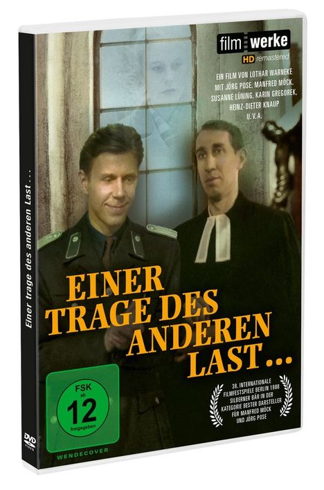 Einer trage des anderen Last, DVD