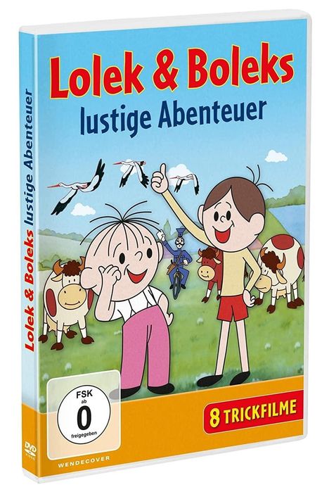 Lolek &amp; Boleks lustige Abenteuer (8 Trickfilme), DVD