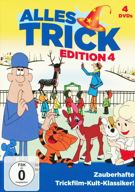Alles Trick Edition 4, 4 DVDs