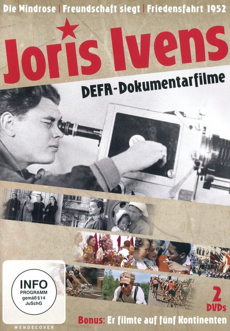 Joris Ivensme (Die Windrose / Freundschaft siegt / Friedensfahrt 1952), 2 DVDs