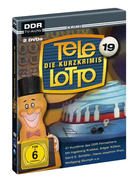 Die Tele-Lotto-Kurzkrimis, 2 DVDs