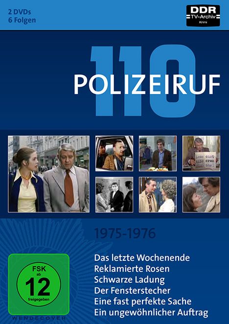 Polizeiruf 110 Box 4: 1975-1976, 2 DVDs