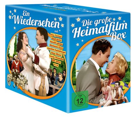 Die große Heimatfilm-Box 1, 12 DVDs
