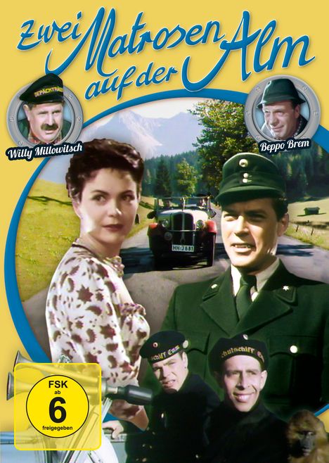 Zwei Matrosen auf der Alm, DVD