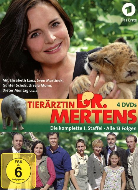 Tierärztin Dr. Mertens Staffel 1, 4 DVDs