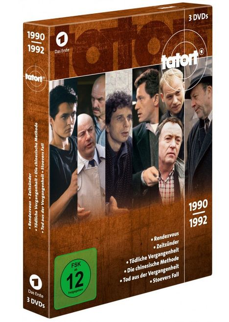 Tatort - Klassiker 90er Box 1 (1990-1992), 3 DVDs