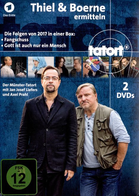 Tatort Münster - Thiel und Boerne ermitteln 2017, 2 DVDs