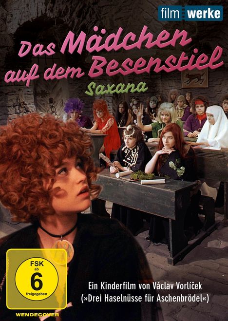 Das Mädchen auf dem Besenstiel (Saxana), DVD