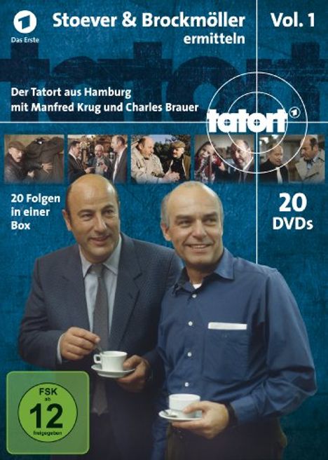 Tatort Hamburg - Stoever &amp; Brockmöller ermitteln Box 1, 20 DVDs