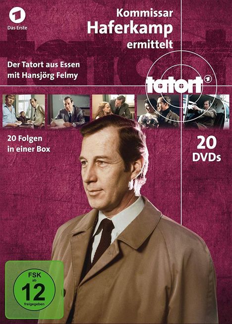 Tatort Essen - Kommissar Haferkamp ermittelt, 20 DVDs