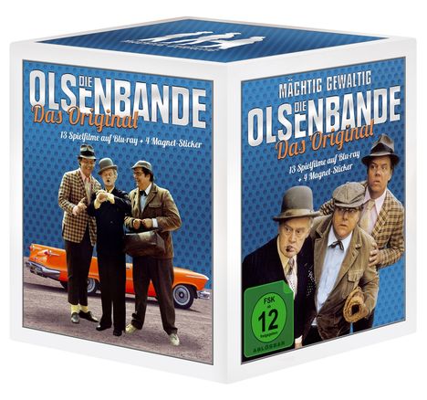 Die Olsenbande - Das Original (Box 2019) (Blu-ray), 13 Blu-ray Discs