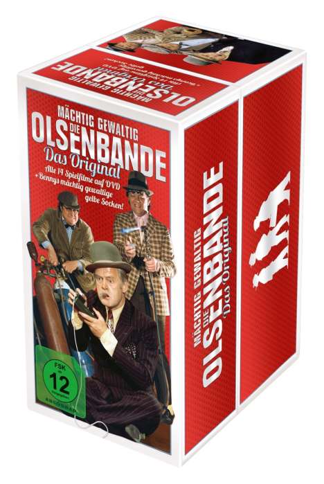 Die Olsenbande - Das Original (Box 2021), 14 DVDs