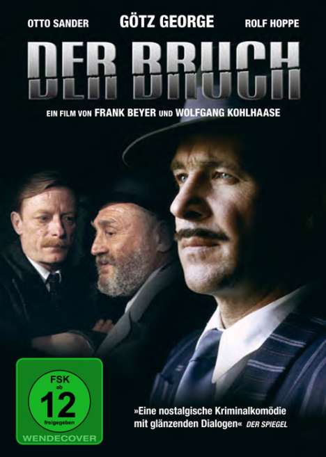 Der Bruch, DVD
