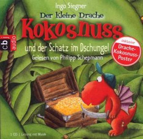 Der kleine Drache Kokosnuss und der Schatz im Dschungel, CD
