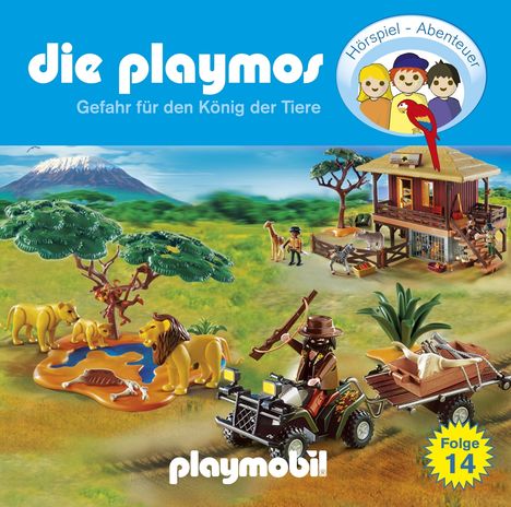 Die Playmos - Gefahr für den König der Tiere, Audio-CD, CD