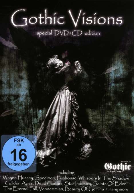 Gothic Visions (DVD + CD), DVD