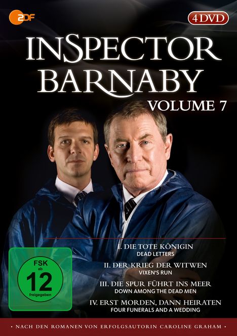 Inspector Barnaby Vol. 7, 4 DVDs