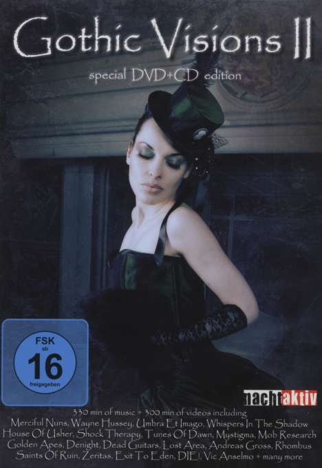 Gothic Visions Vol. 2 (DVD + CD), DVD