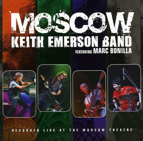 Keith Emerson: Moscow (Live At The Moscow Theatre 2008), 2 CDs