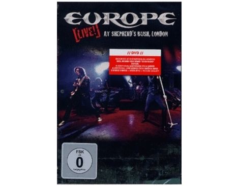 Europe: Live! At Shepherd's Bush, London, DVD