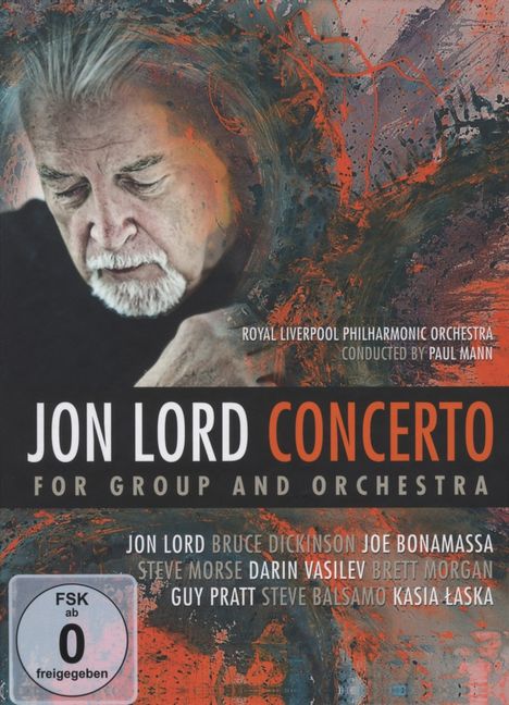 Jon Lord (1941-2012): Concerto For Group And Orchestra (Mediabook) (DVD-Format), 1 CD und 1 DVD