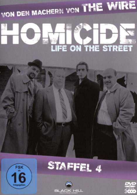 Homicide Staffel  4, 3 DVDs