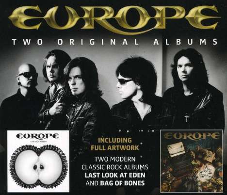 Europe: Two Original Albums: Last Look At Eden / Bag Of Bones, 2 CDs