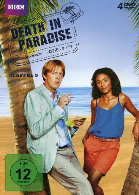 Death in Paradise Staffel 3, 4 DVDs