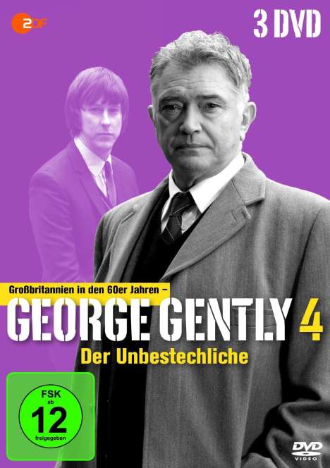 George Gently Staffel 4, 3 DVDs
