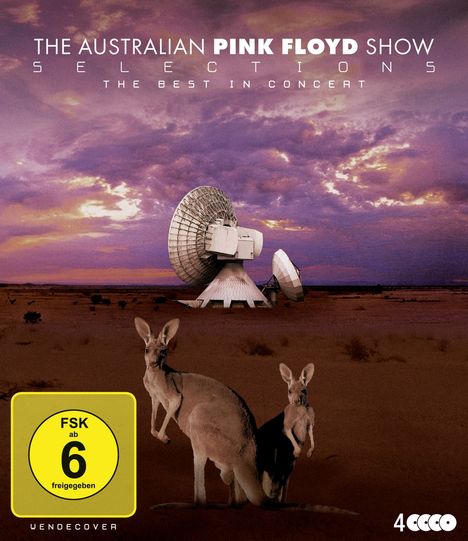 The Australian Pink Floyd Show: Selections - The Best In Concert (Box), 4 Blu-ray Discs