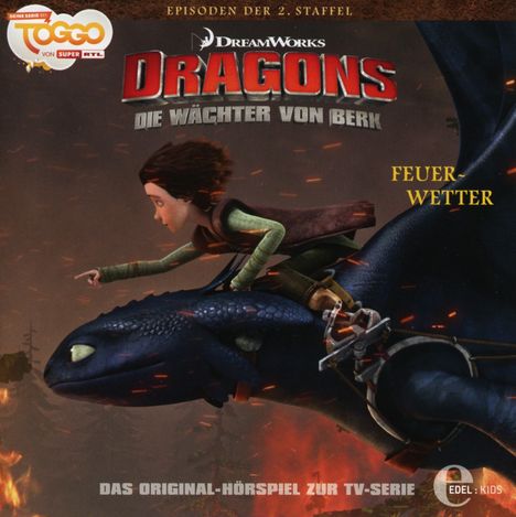 Dragons Folge 16 "Feuerwetter", CD