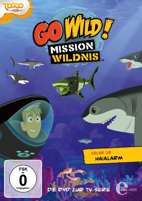 Go Wild! - Mission Wildnis Folge 12: Haialarm, DVD