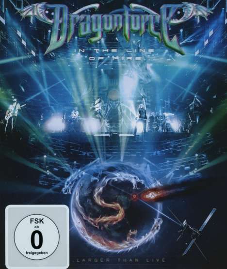 DragonForce: In The Line Of Fire...Larger Than Live 2014, Blu-ray Disc