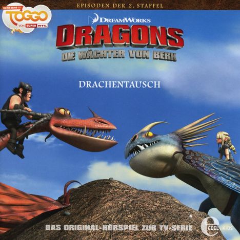 Dragons Folge 18 "Drachentausch", CD
