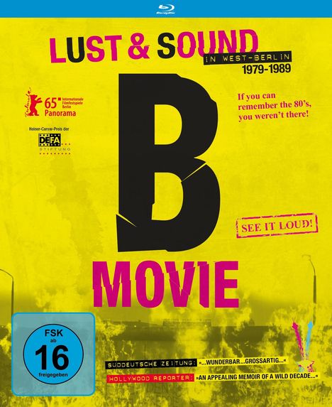 Filmmusik: B-Music - Lust &amp; Sound in West-Berlin 1979 - 1989, Blu-ray Disc