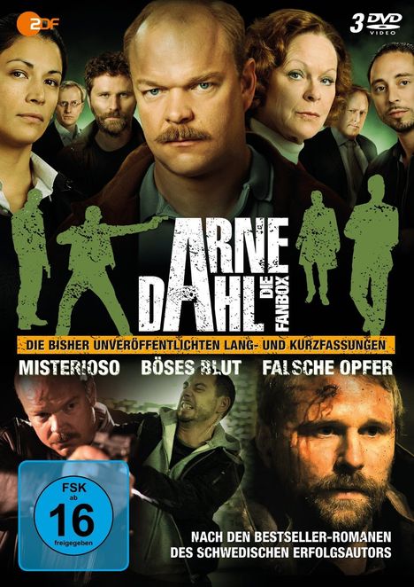 Arne Dahl: Die Fanbox, 3 DVDs