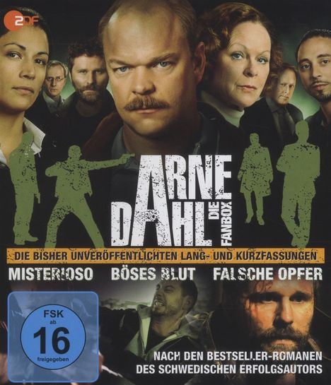 Arne Dahl: Die Fanbox (Blu-ray), 3 Blu-ray Discs