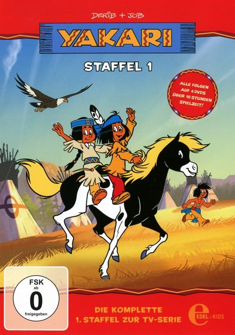 Yakari Staffel 1, 4 DVDs