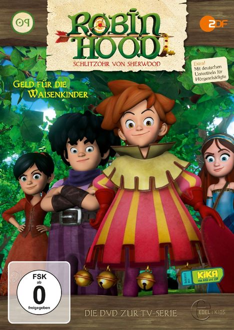 Robin Hood - Schlitzohr von Sherwood Folge 9: Geld für die Waisenkinder, DVD