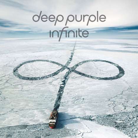 Deep Purple: inFinite (Limited Box Set mit T-Shirt, blaues Albumlogo Gr. L), 1 CD, 1 DVD und 1 T-Shirt