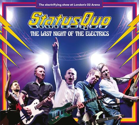 Status Quo: The Last Night Of The Electrics (Limited Edition), 2 CDs und 1 DVD