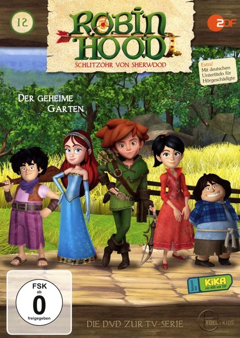 Robin Hood - Schlitzohr von Sherwood Folge 12: Der geheime Garten, DVD