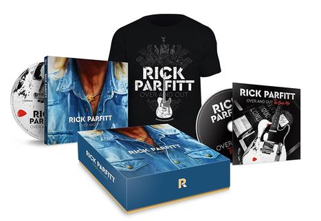 Rick Parfitt: Over And Out (Limited Box-Set), 2 CDs und 1 T-Shirt