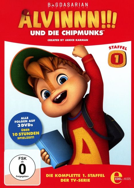 Alvinnn!!! und die Chipmunks Staffel 1, 3 DVDs