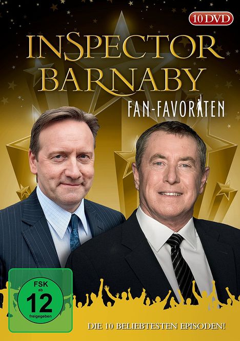 Inspector Barnaby: Fan-Favoriten, 10 DVDs