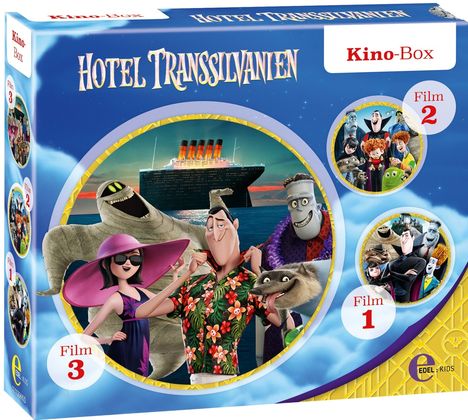 Hotel Transsilvanien - Kino-Box, 3 CDs