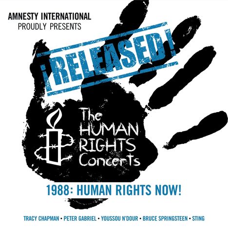 Released! The Human Rights Concerts 1988, 2 CDs